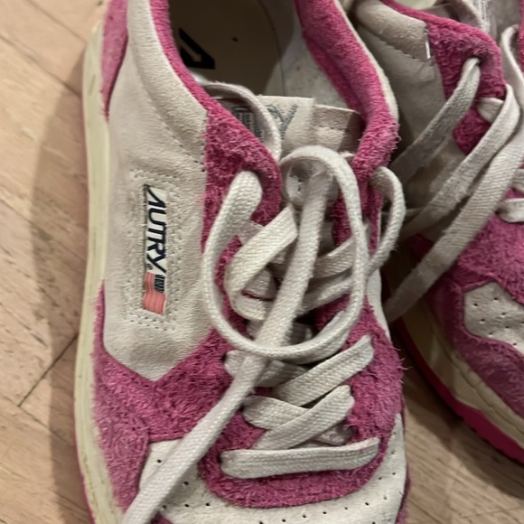 AUTRY medallist hairy suede SNEAKERS size 40 - Picture 3 of 4